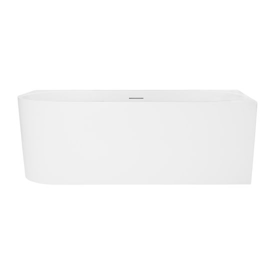 Set Eckbadewanne Oltens Delva 11006000, Verschlusskappe Oltens 09002000