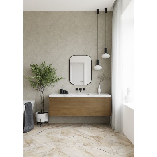 Set Spiegel Dubiel Vitrum Luis 5905241012841, Leuchter Rabalux Oliro 75052