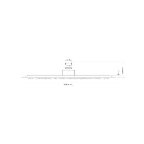 Set Kopfbrause Oltens Vindel 37006810, Wandarm Oltens Lagan 39402810