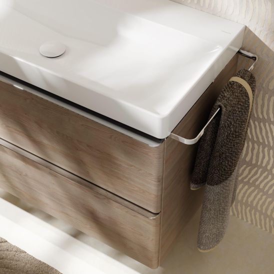 Set Kabinett Hansgrohe Xelu Q 54029000, Waschbecken Hansgrohe Xelu Q 61030450