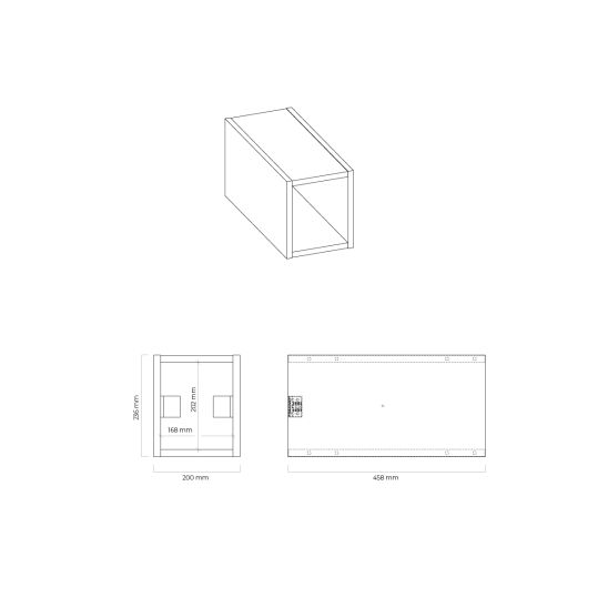 Set Kabinett Oltens Vernal 60009400, Naphtha-Arbeitsplatte Oltens Vernal 63011000, 60020400