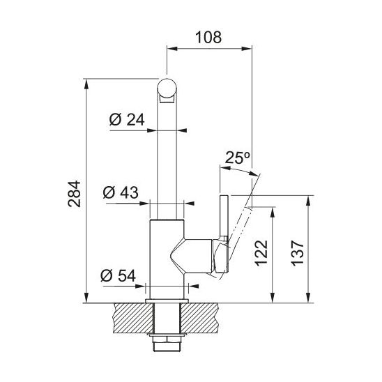 Set Stahlspüle Franke Box 127.0369.916, Küchenarmatur Franke Lina 115.0693.230