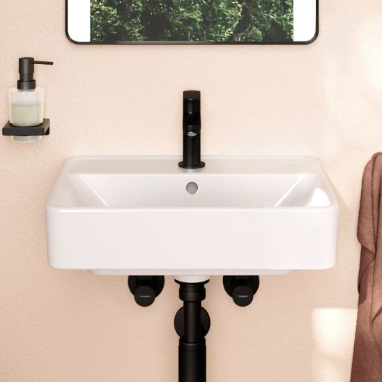 Set Unterschrank Hansgrohe Xilesa E 54247700, Waschbecken Hansgrohe Xanuia Q 61008450
