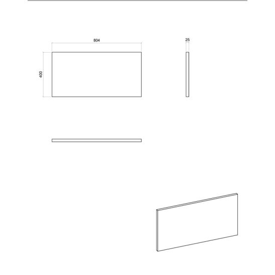 Set Kabinett Comad Nova Oak NOVA OAK A 82-80-2S, Waschbecken Comad Beyond BEYOND 5 BLACK ( E-6564 ), NOVA BLACK B 89-80