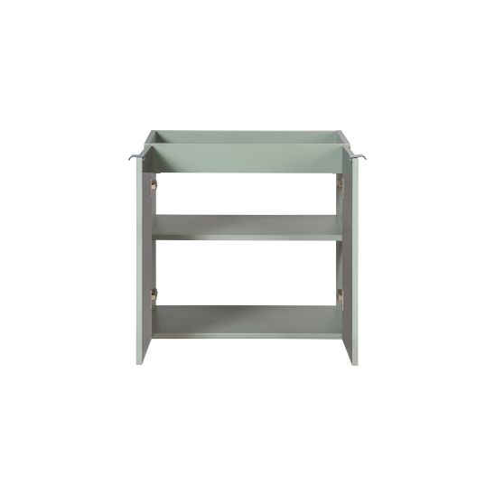 Set Kabinett Comad Line Reed Green LINE REED GREEN D 82-60-2D, Waschbecken Comad Dance White UM-2060RB DANCE 60-DP