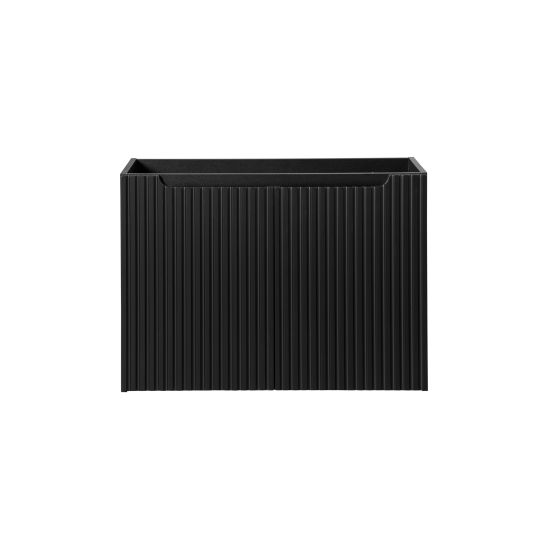 Set Kabinett Comad Nova Black NOVA BLACK D2 82-80-2D, Waschbecken Comad Sky 3 SKY 3 80CM DP (E-8099-3-80)