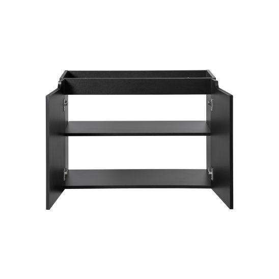 Set Kabinett Comad Nova Black NOVA BLACK D2 82-80-2D, Waschbecken Comad Sky 3 SKY 3 80CM DP (E-8099-3-80)