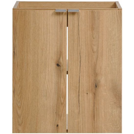 Set Unterschrank Comad Nova Oak NOVA OAK A 82-50-2D, Waschbecken Comad Gaja UN-GAJA35-SW 78570A(35), NOVA WHITE 89-50