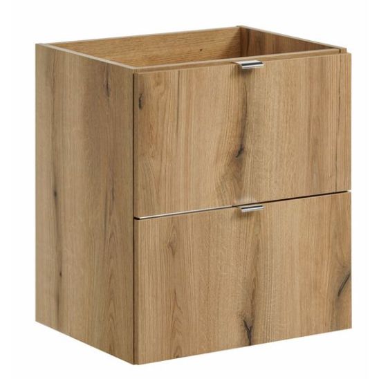 Set Unterschrank Comad Nova Oak NOVA OAK A 82-50-2S, Arbeitsplatte Comad Nova Black NOVA BLACK B 89-50
