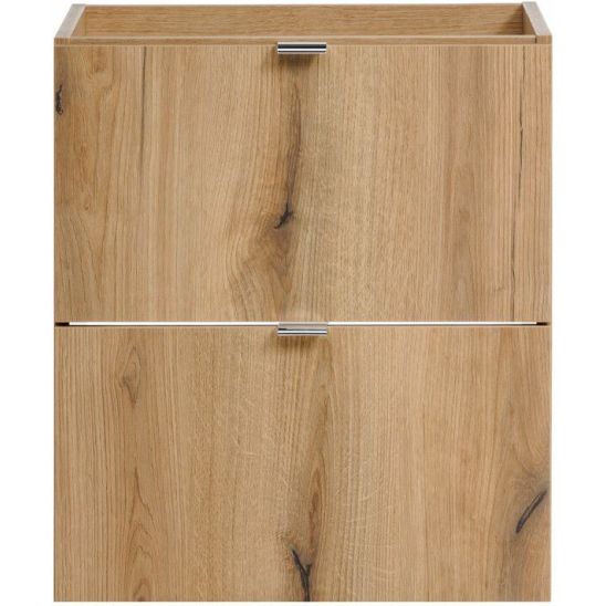 Set Unterschrank Comad Nova Oak NOVA OAK A 82-50-2S, Arbeitsplatte Comad Nova Black NOVA BLACK B 89-50