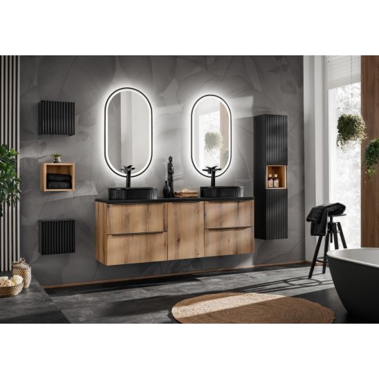 Set Unterschrank Comad Nova Oak NOVA OAK A 82-60-2S, Unterschrank Comad Nova Oak NOVA OAK A 80-03-2D(W80-01A), UN-WIKI-SW, NOVA OAK A 89-60