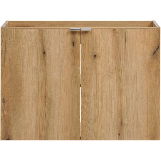 Set Unterschrank Comad Nova Oak NOVA OAK A 82-80-2D, Waschbecken Comad Beyond BEYOND 5 WHITE ( E-6564 ), NOVA WHITE 89-80