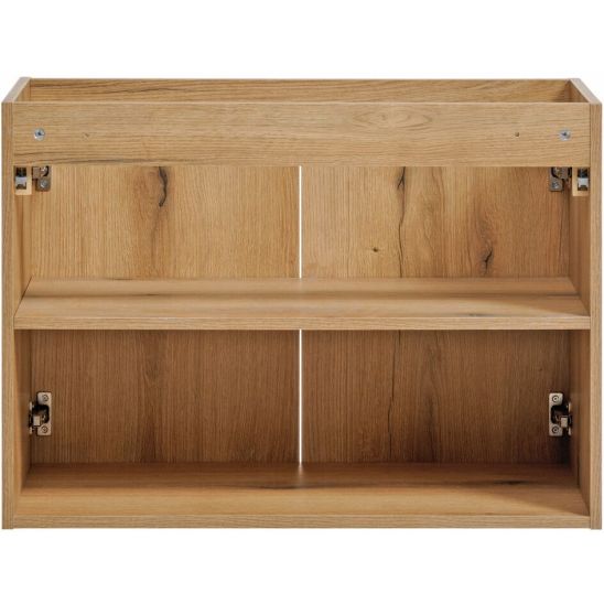 Set Unterschrank Comad Nova Oak NOVA OAK A 82-80-2D, Waschbecken Comad Beyond BEYOND 5 WHITE ( E-6564 ), NOVA WHITE 89-80