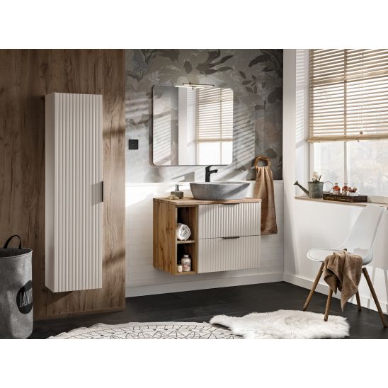 Set Kabinett Comad Adel Cashmere ADEL CASHMERE 82-60-2S, Waschbecken Comad Smile UM-6252SMILE40DP, ADEL CASHMERE 89-60