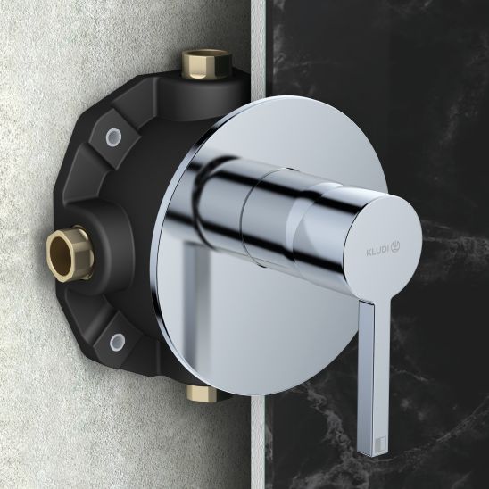 Set Badewannen- und Duscharmatur Kludi Nova Fonte Puristic 20759N215, Kopfbrause Kludi A-QA 64325N2-00, 66514N2-00, 88022, 39120N2-00, 65567N2-00, 61071N2-00