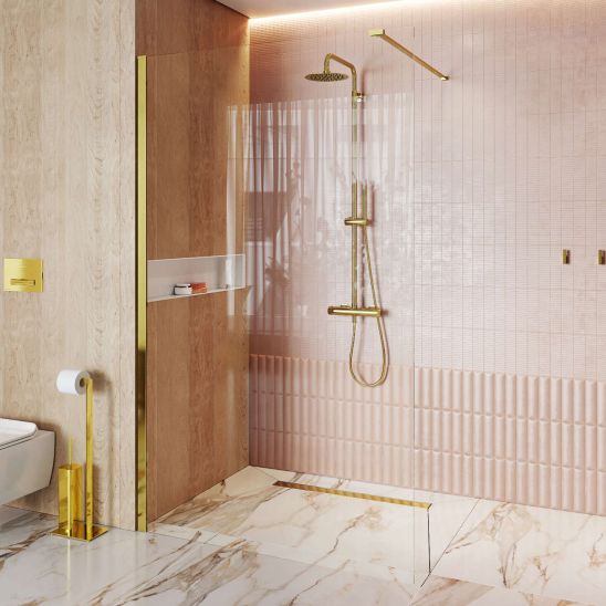 Set Walk-In Duschwand Excellent Vidoq KAEX.1507.830.LP.GL, Walk-In Duschwand Excellent Vidoq KAEX.1506.900.LP.GL