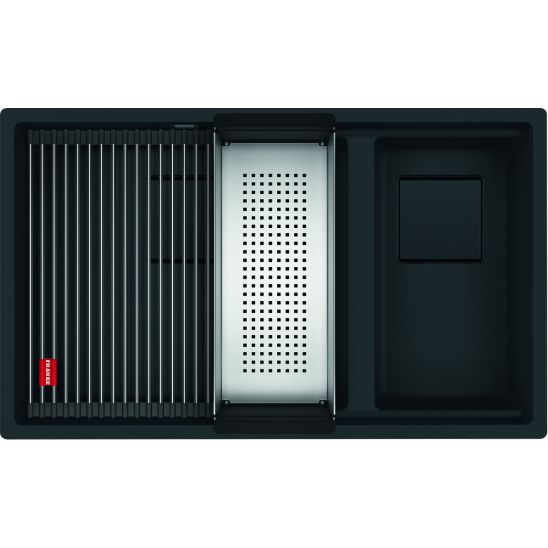 Set Küchenarmatur Franke Pescara 360 115.0545.136, Granitspüle Franke Kanon 125.0721.162