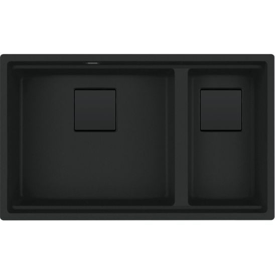 Set Küchenarmatur Franke Pescara 360 115.0545.136, Granitspüle Franke Kanon 125.0721.162