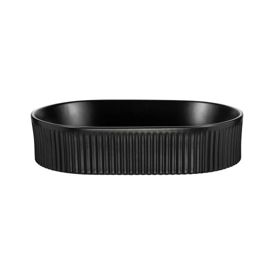 Set Kabinett Comad Nova Black NOVA BLACK D2 82-80-2S, Waschbecken Comad Beyond BEYOND 5 BLACK ( E-6564 ), NOVA OAK A 89-80