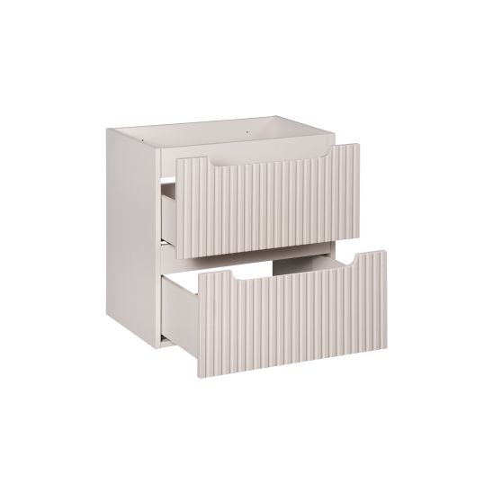 Set Kabinett Comad Nova Cashmere NOVA CASHMERE 82-60-2S, Arbeitsplatte Comad Nova Cashmere NOVA CASHMERE 89-60