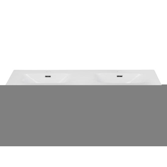 Set Waschbecken Comad Sky SKY 120D/DP-8099, Kabinett Comad Adel Cashmere ADEL CASHMERE 82-60-2S