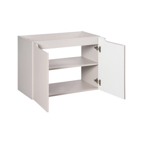 Set Kabinett Comad Nova Cashmere NOVA CASHMERE 82-80-2D, Waschbecken Comad Beyond BEYOND 5 WHITE ( E-6564 ), NOVA OAK A 89-80