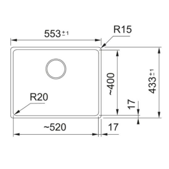 Set Granitspüle Franke Maris 125.0716.375, Küchenarmatur Franke Lina 115.0626.055