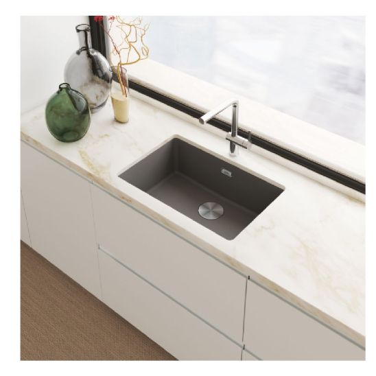 Set Küchenarmatur Franke Pescara L Slide-In 115.0538.940, Granitspüle Franke Maris 125.0716.376