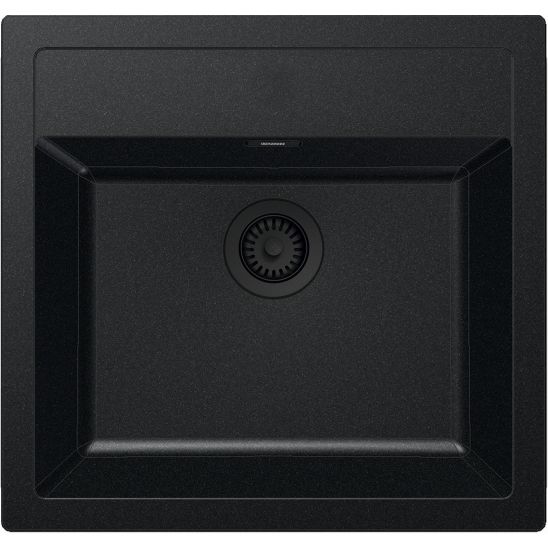 Set Tektonit-Waschbecken Franke Sirius SID 143.0702.425, Küchenarmatur Hagser Emma HGR70000035