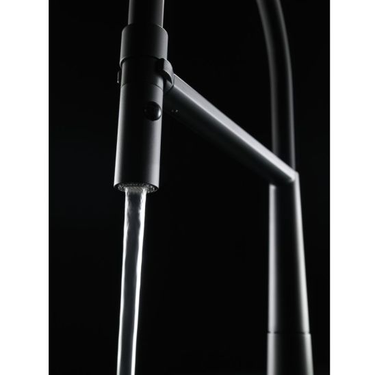 Set Küchenarmatur Franke Icon Semi-Pro 115.0690.598, Flüssigkeitsspender Franke Active SM 119.0547.906