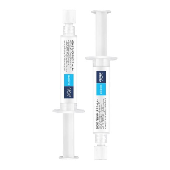 Set Eck-Duschregal Grohe Start Cube 411062430, Kleber Grohe 41128000