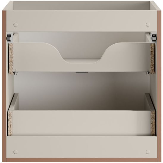 Set Kabinett Comad Bella Cashmere BELLA CASHMERE 82-60-46-2S, Waschbecken Comad Fly FLY WHITE GLOSS UM 60-46 DP ( E-8073-60 )