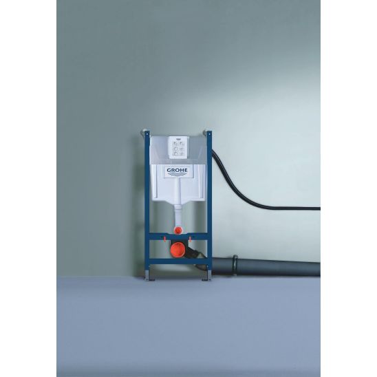 Set Unterputzrahmen Grohe Solido 38971000, WC-Becken mit Absenkautomatik-Sitz Hagser Beno HGR10000042