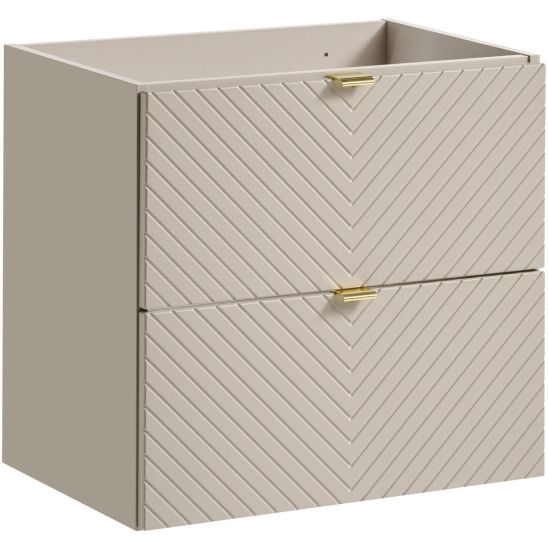 Set Kabinett Comad Viva Cashmere VIVA CASHMERE 82-60-2S, Waschbecken Comad Dance White UM-2060RB DANCE 60-DP