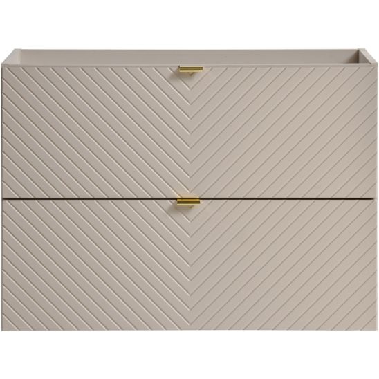 Set Kabinett Comad Viva Cashmere VIVA CASHMERE 82-80-2S, Waschbecken Comad Lola UN-LOLA-GW, NOVA OAK A 89-80