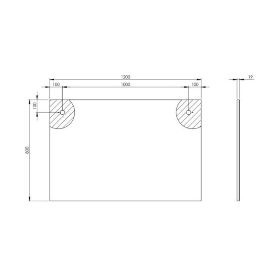 Set Spiegel Elita Sote RE065805000010, Leuchter Rabalux Turgon 75017