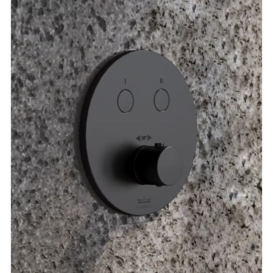 Set Badewannen- und Duscharmatur Kronenbach Smart Push 19044002SM, Kopfbrause Kronenbach Supra 2.0 153765001904SMN, 01900190KBN, 27409002SMKB, 28276000KBSM, 28628002SMKB, 27500001 KB