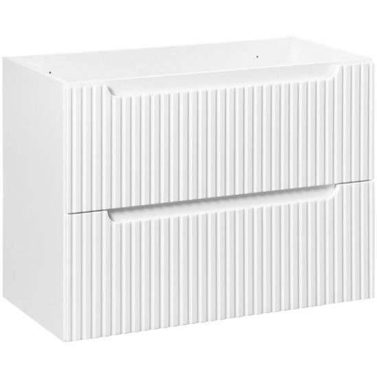 Set Kabinett Comad Nova White NOVA WHITE 82-80-2S, Waschbecken Comad Sky 3 SKY 3 80CM DP (E-8099-3-80)