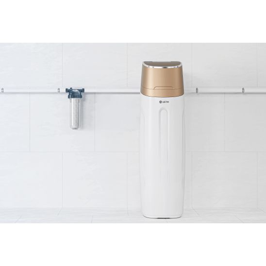 Set Wasseraufbereitungsanlage USTM Golden WS25LCDGOLDEN, Umkehrosmose-Filtersystem USTM Pearl ROPEARLNEWSTYLE