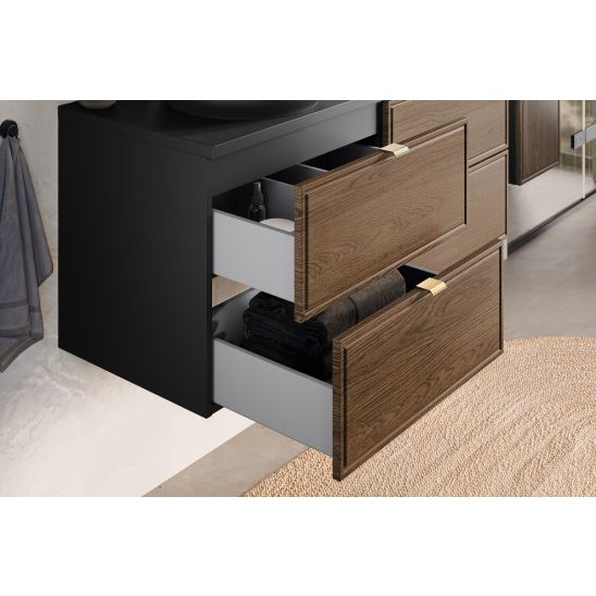 Set Kabinett Comad Talia Casella TALIA CASELLA 82-60-46-2S, Waschbecken Comad Sky SKY 60/DP-8099