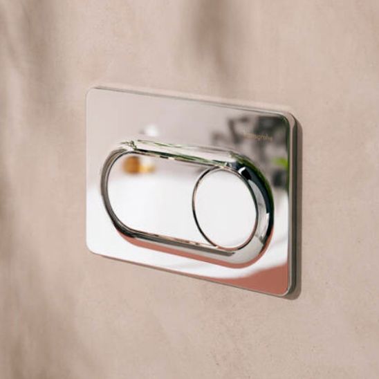 Set WC-Becken Hansgrohe EluPura S 60193450, Unterputzrahmen Hansgrohe iFrame universal 01022180, 60148450, 66002000