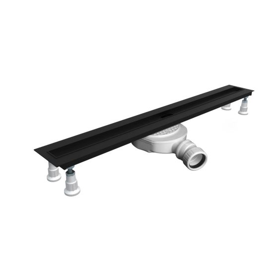 Set Abdeckung Linienablauf Oltens Langan Slim 30019610, Linearer Ablaufrost Oltens Langan Slim 30015300