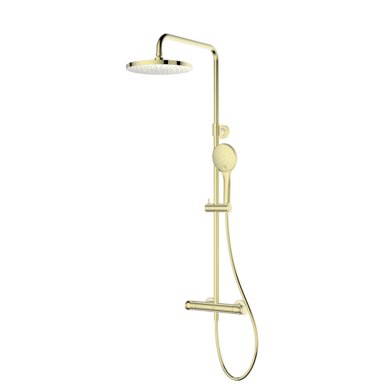 Set Duschset Oltens Vatten 36505800, Auslauf für Badewannenarmatur Oltens Numa 39106800