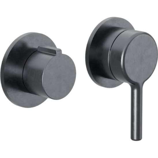 Set Badewannen- und Duscharmatur Excellent Pi AREX.1240AB, Schlauchanschluss mit Griff Excellent Pi AREX.1241AB, AREX.1243AB, AREX.SH.023AB