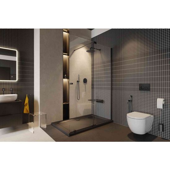 Set Badewannen- und Duscharmatur Excellent Pi AREX.1240.02AB, Schlauchanschluss mit Griff Excellent Pi AREX.1241AB, AREX.3025AB, AREX.3140AB, AREX.SH.023AB