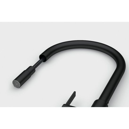 Set Küchenarmatur Franke Maris Slim J Pull-Out 115.0728.389, Flüssigkeitsspender Franke Active SM 119.0547.906