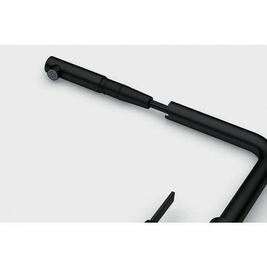 Set Küchenarmatur Franke Maris Slim L Pull-Out 115.0728.394, Flüssigkeitsspender Franke Active SM 119.0547.906