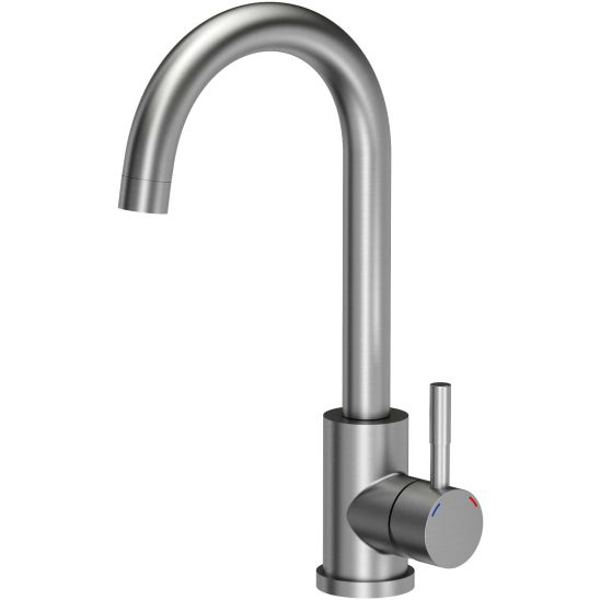 Satz waschbecken aus Granit und Stahl Quadron Edward FUS_E7844BI_3623500BS, tropfeinsatz Quadron Q R3825GR_MP