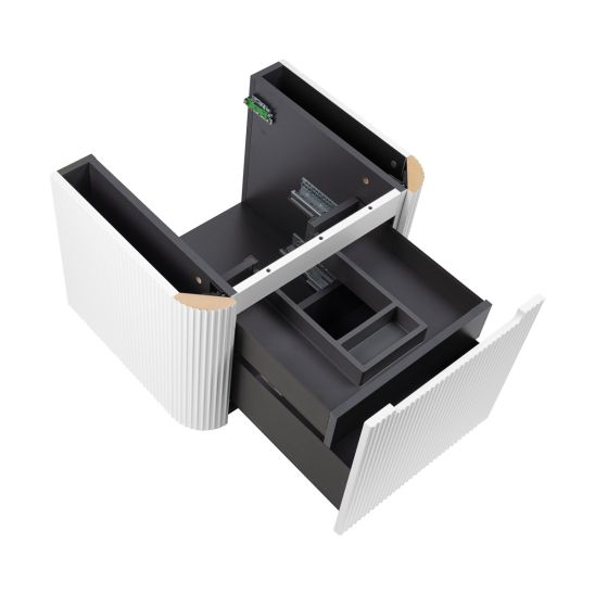 Set Kabinett Oltens Hamnes 60022000, Naphtha-Arbeitsplatte Oltens Hamnes 63012300