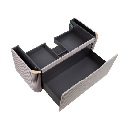 Set Kabinett Oltens Hamnes 60024900, Naphtha-Arbeitsplatte Oltens Hamnes 63014900